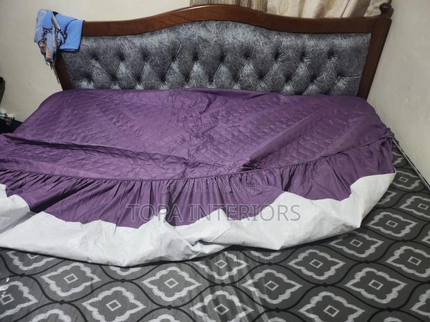 Elastic Edges Fitted Waterproof Purple Mattress Covers