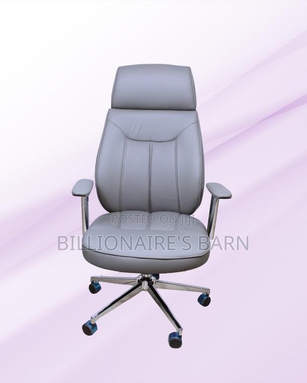 Durable Space-Saving Grey Office Support | Perfect for Home Office - main view