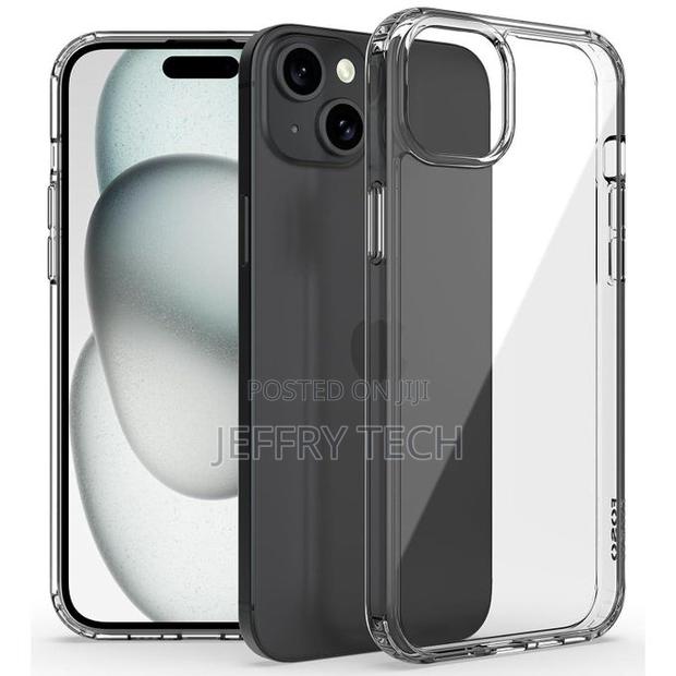 Crystal Clear Shockproof Case for iPhone 15 Plus / iPhone 14 Plus - thumbnail 3