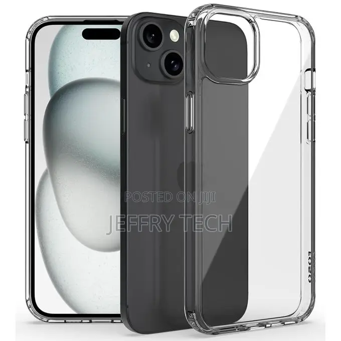Crystal Clear Shockproof Case for iPhone 15 Plus / iPhone 14 Plus