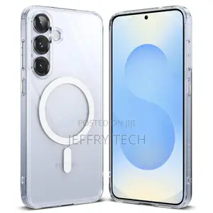 Transparent Magsafe Magnetic Pouch for Samsung S25 Plus 5g