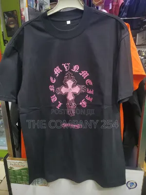 Quality Casual Design Chrome Heart Unisex T Shirts