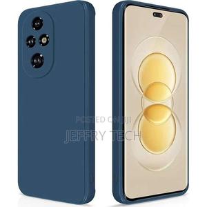 Blue Pouch for Honor 200 Pro - Flexible Tpu Silicone Protective Case - thumbnail 2