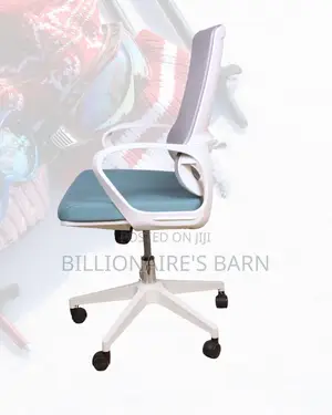 Breathable Mesh — White Office | Top Seller in Kenya