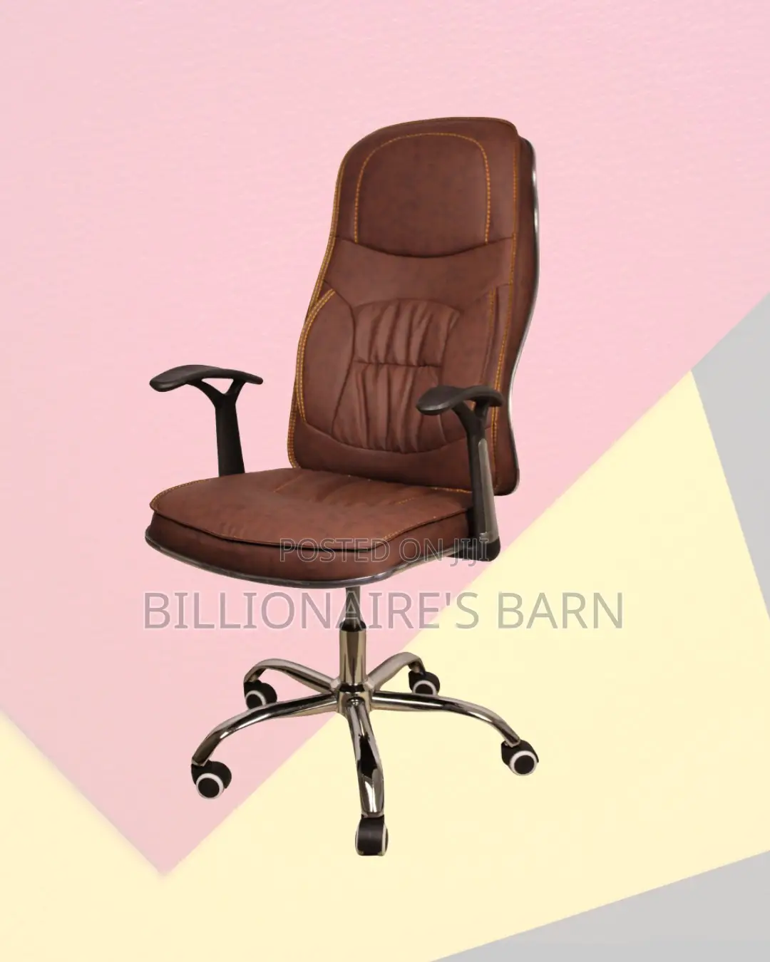 Adjustable Ergonomic Chair Leather | Perfect for Home Office