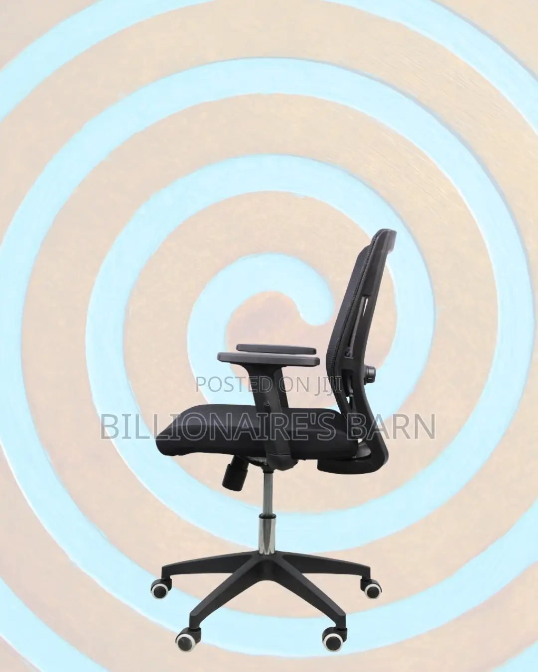 Compact Mid-Back Office Chair | Ideal for Desks Workstations