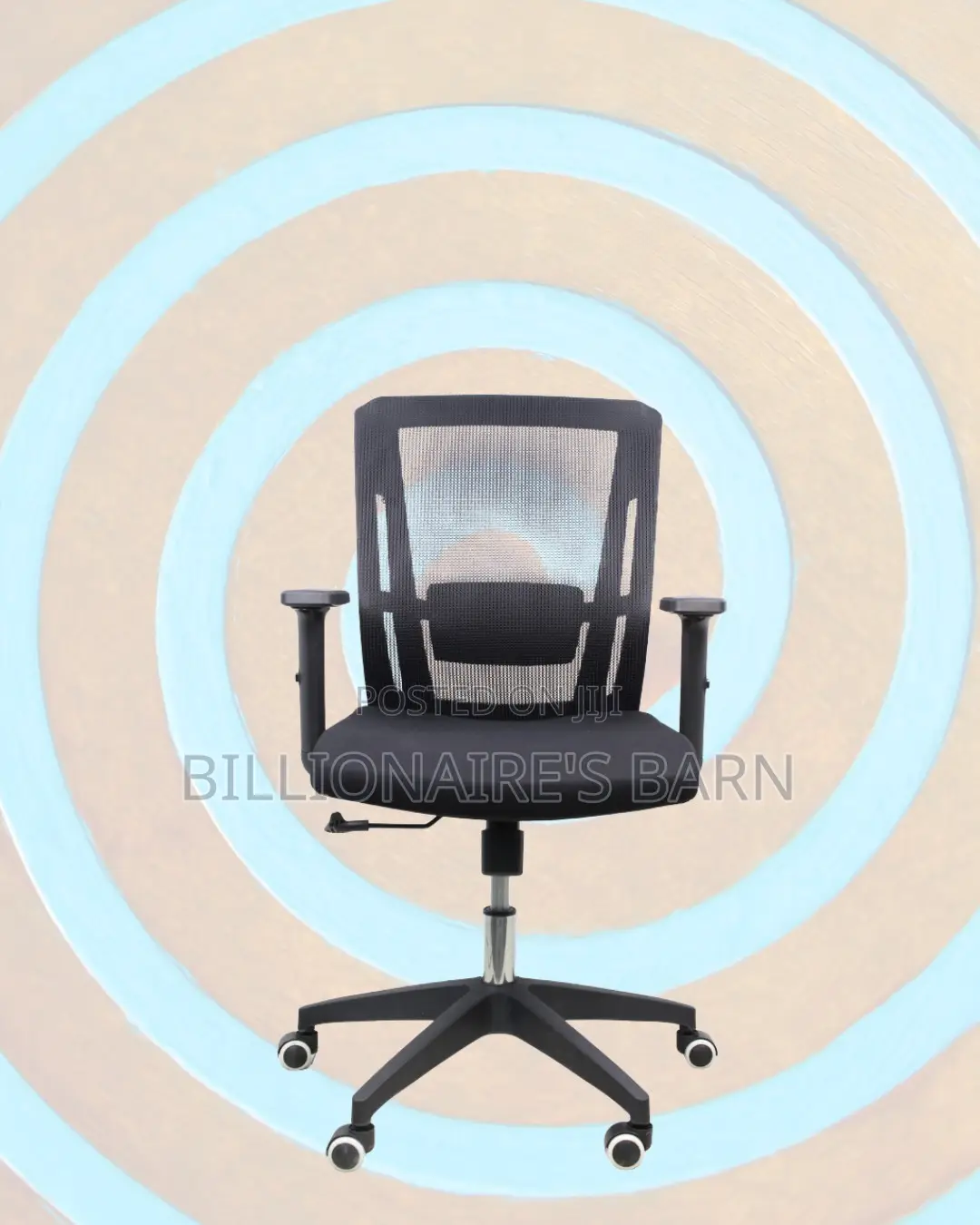 Compact Mid-Back Office Chair | Ideal for Desks Workstations