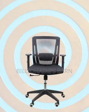 Compact Mid-Back Office Chair | Ideal for Desks Workstations