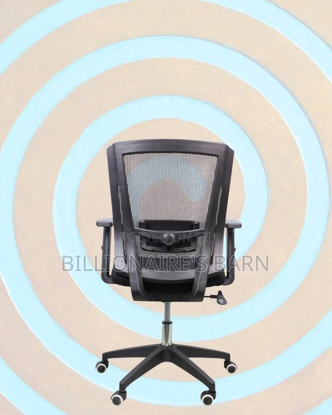 Compact Mid-Back Office Chair | Ideal for Desks Workstations