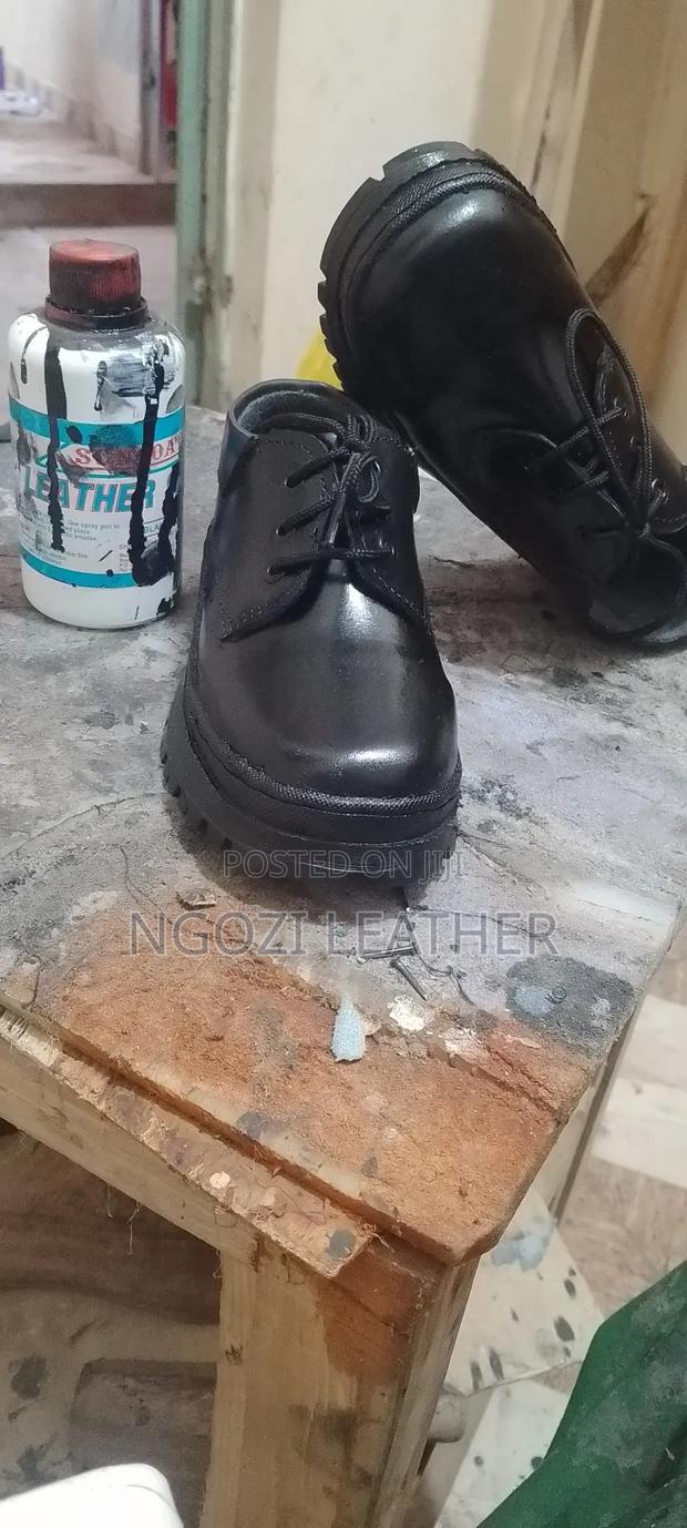School Shoes Pure Leather With Rubber Soles - thumbnail 4