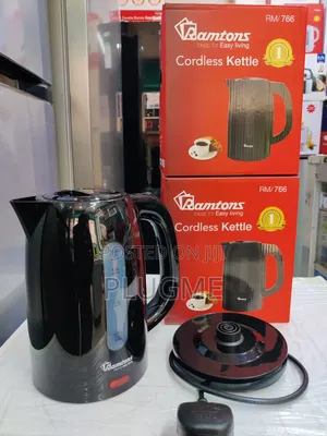 Ramtons Kettle Cordless Black 1.7l Rm766