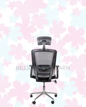 Comfort Mesh Office Chair | Modern Chrome Finish
