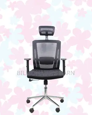 Comfort Mesh Office Chair | Modern Chrome Finish