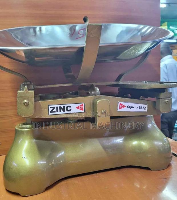 Zinc Analogue Weighing Scale - main view