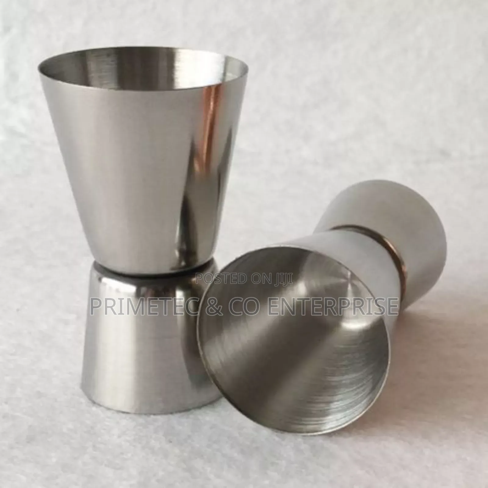 15-30ml Double Stainless Steel Tot Measure