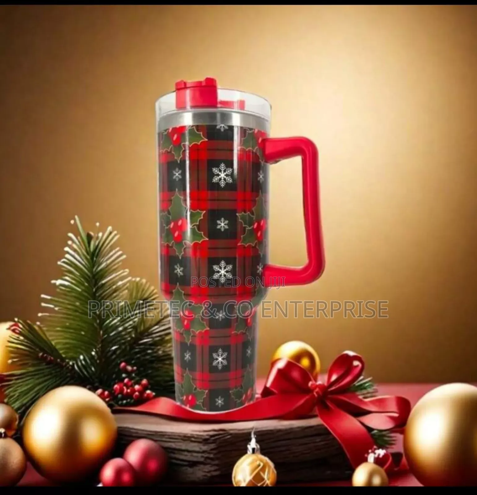 Christmas Theme Stanley Cup
