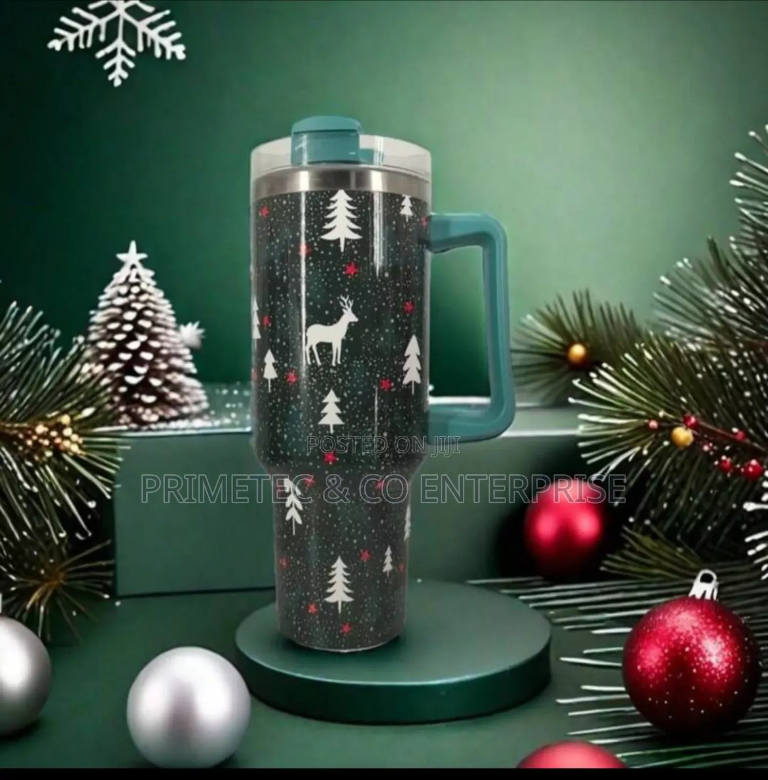 Christmas Theme Stanley Cup