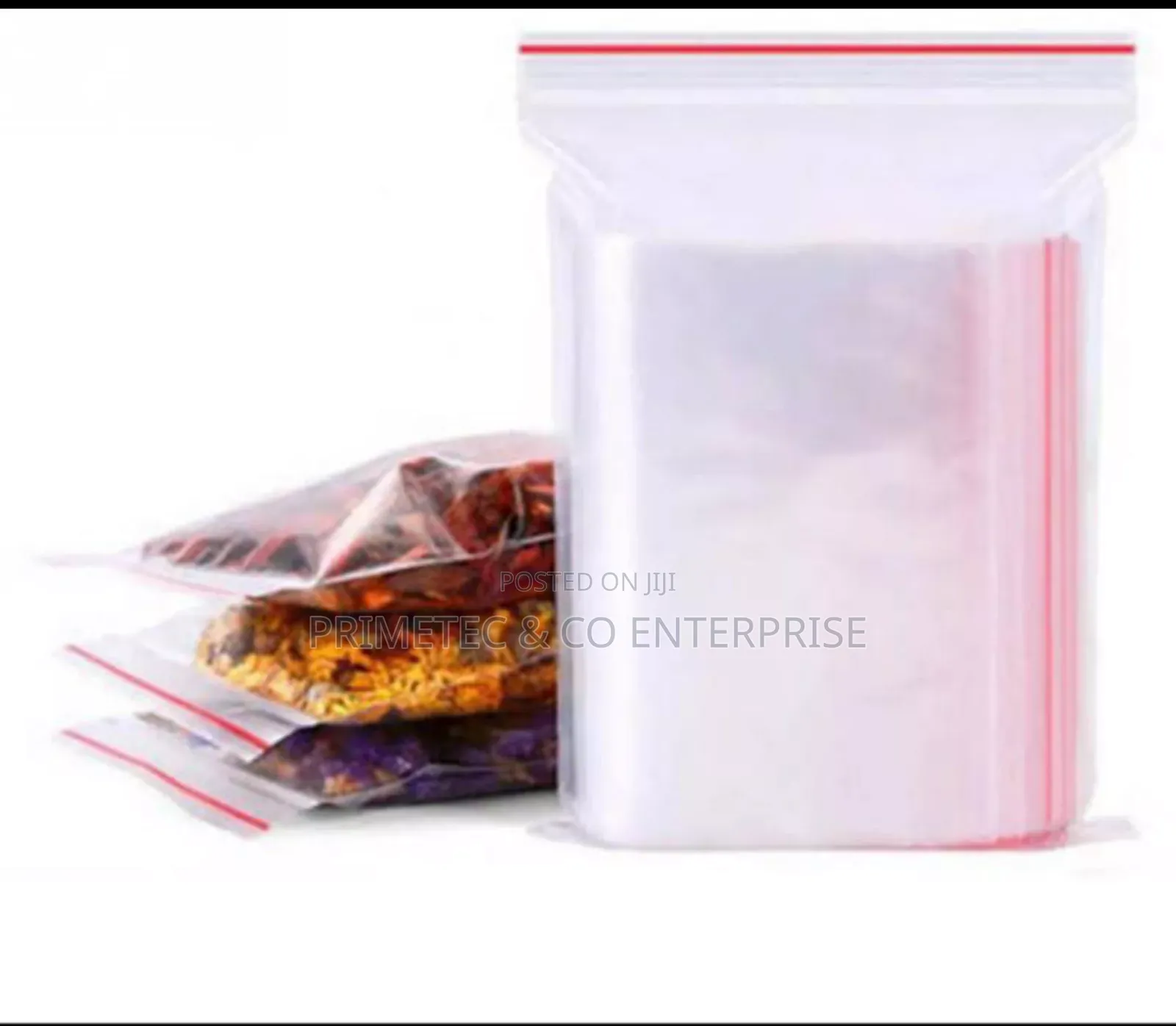 Ziplock Bags.