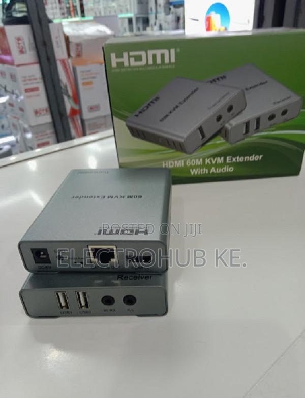 High-Definition Hdmi 60m Extender Over Single Cat5e/Cat6 Cable