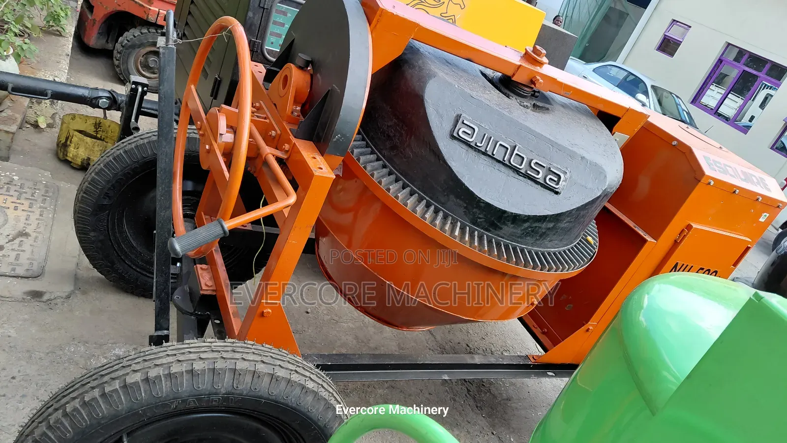 Esquire 500litres Diesel Concrete Mixer Nu500 Design.