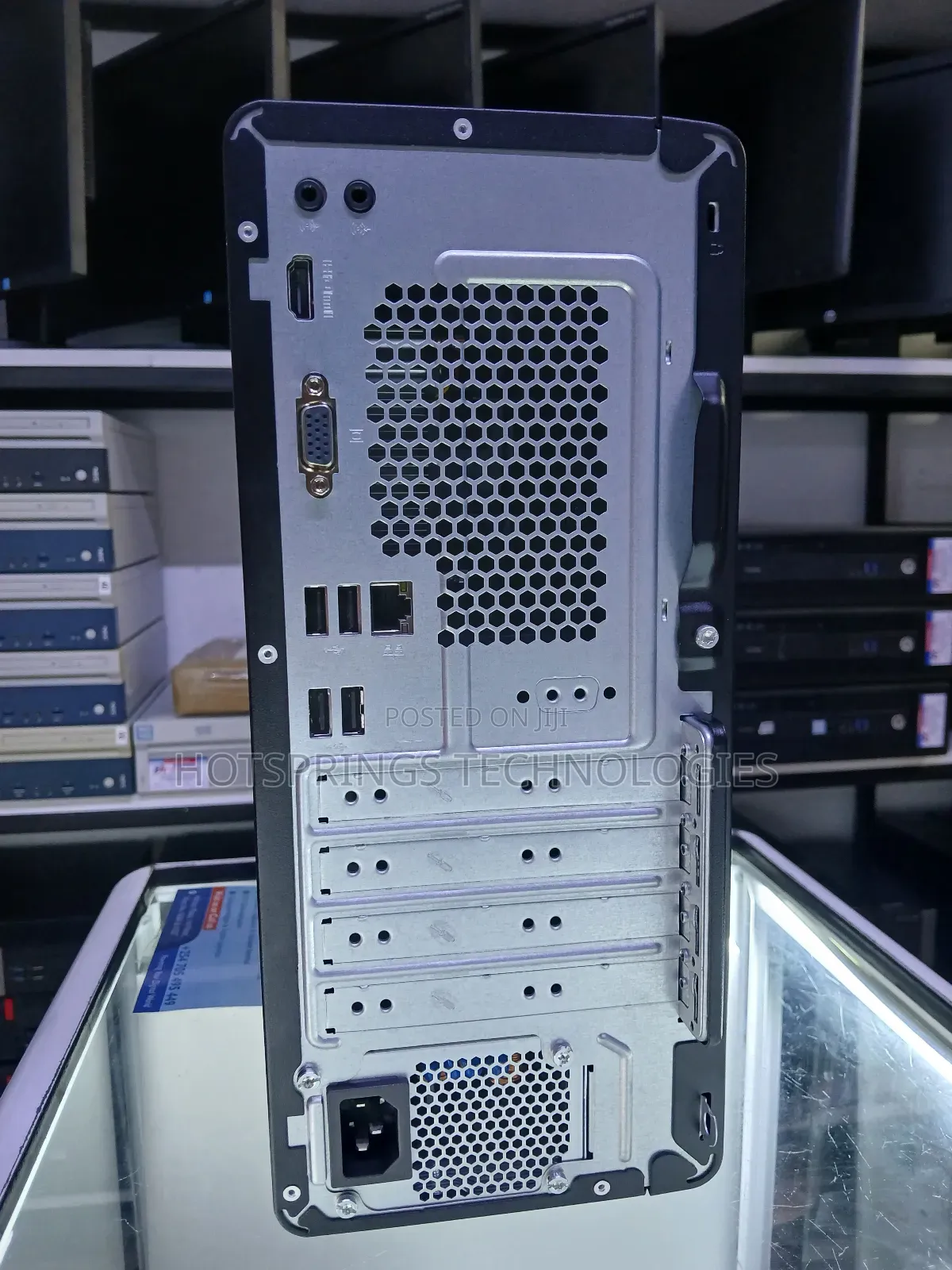 New Desktop Computer HP 8GB AMD Ryzen 5 HDD 500GB