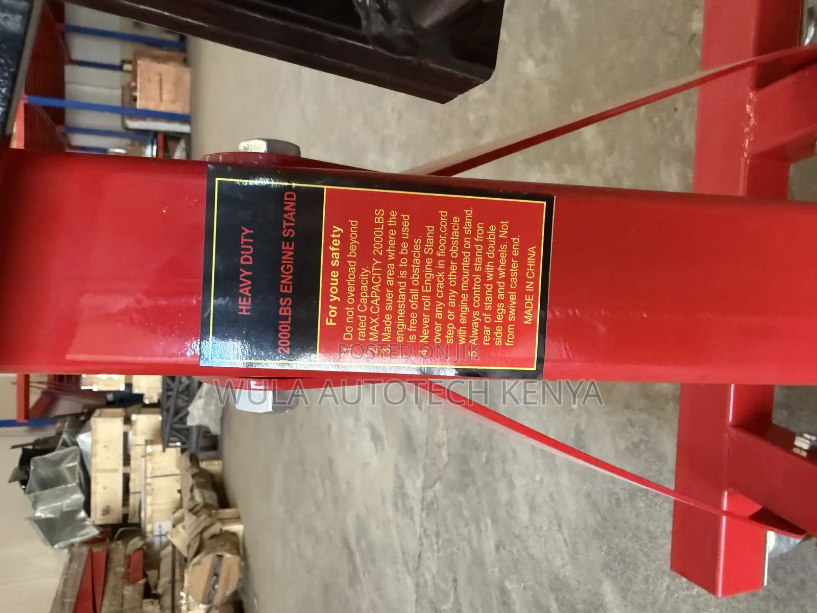 The Heavy Duty 2000lbs Engine Stand
