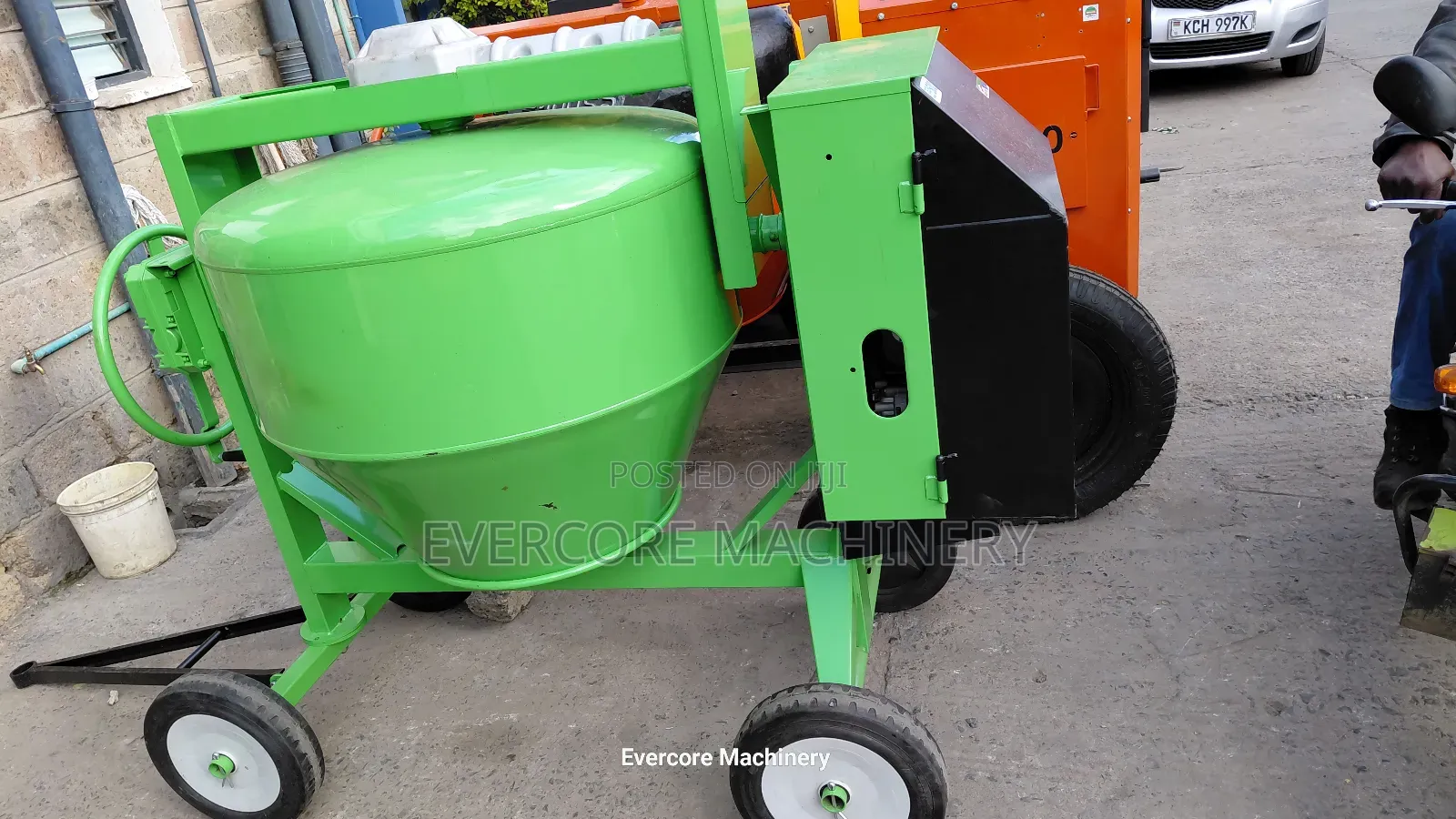 Italian 500litres Diesel Concrete Mixer Machine 10hp Diesel Engine.