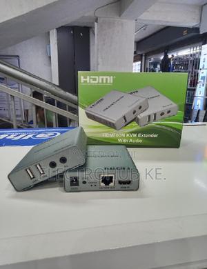 Usb KVM Hdmi Extender Kit for Pc to Tv Monitor, 60m Transmission