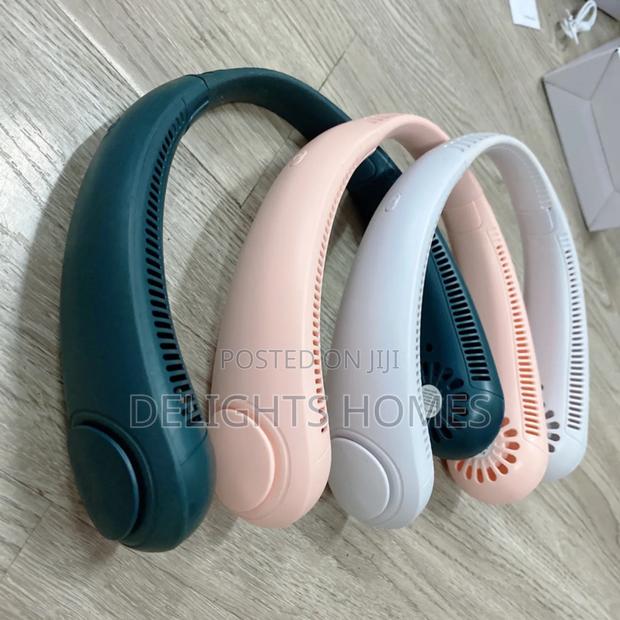 Portable Rechargeable Neck Hanging Usb Fan_zaw - main view