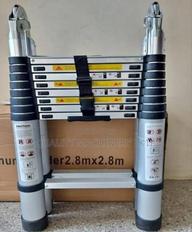 Multipurporse Double Sided Telescopic Ladders 2.8m+2.8m