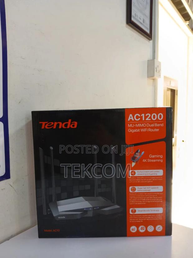 Tenda Ac10 Ac1200 Smart Dual-band Wireless Router - thumbnail 2