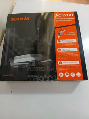 Tenda Ac10 Ac1200 Smart Dual-band Wireless Router