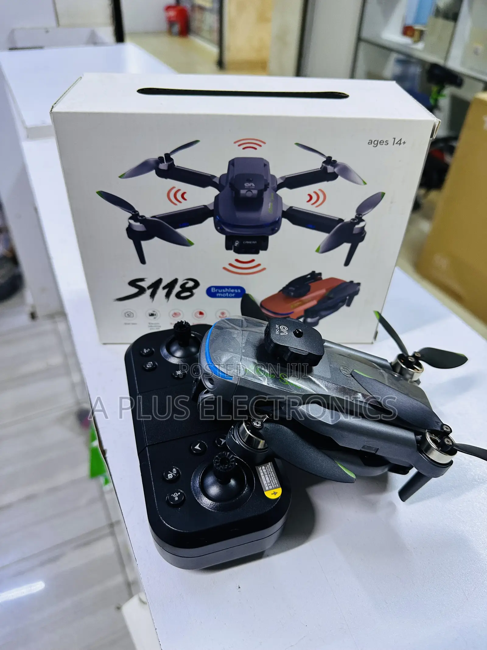 S118 Pro Drone – Precision Flight + 360° Flip Mode