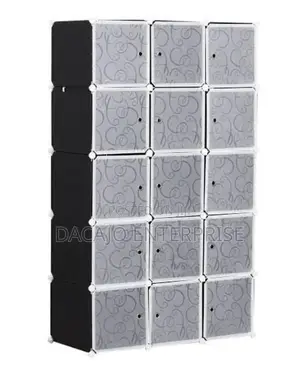 Quality Plastic Wardrobe 3 Column Available
