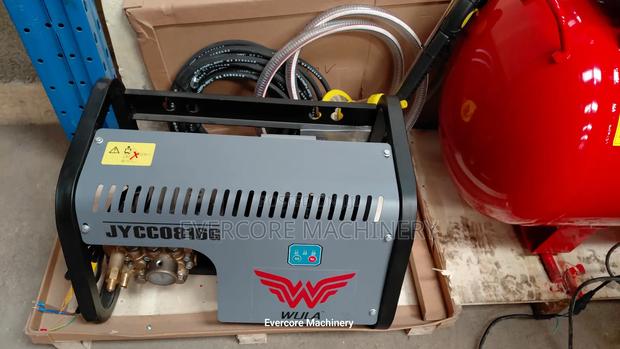 Commercial Highpressure Washer Machine With Pipe and Accessories. - main view