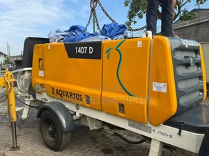 Aquarius 1407d Diesel Concrete Pump With 100metre Delivery Pipe.