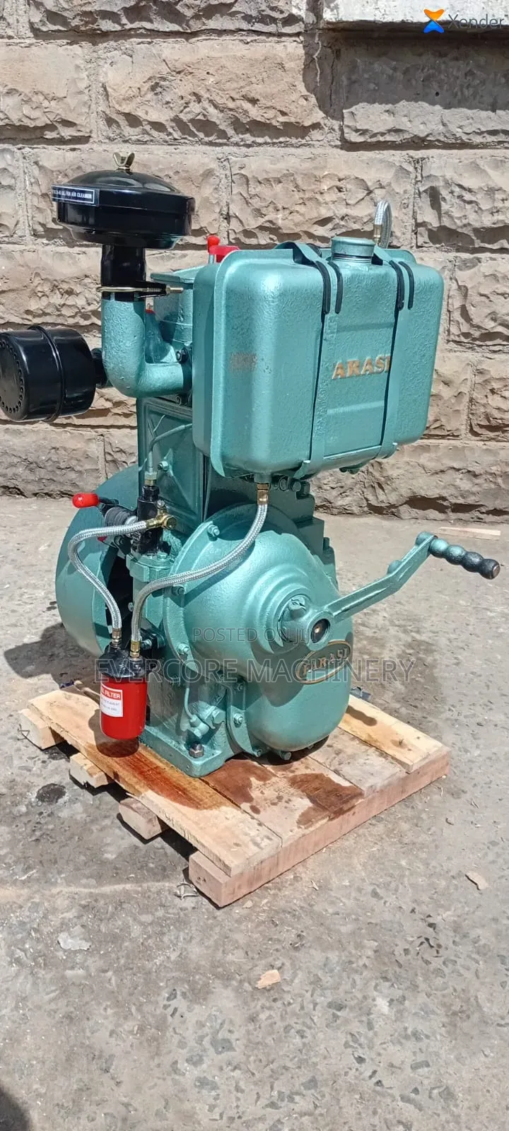 10hp Diesel Engine Watercooled Manual Start.