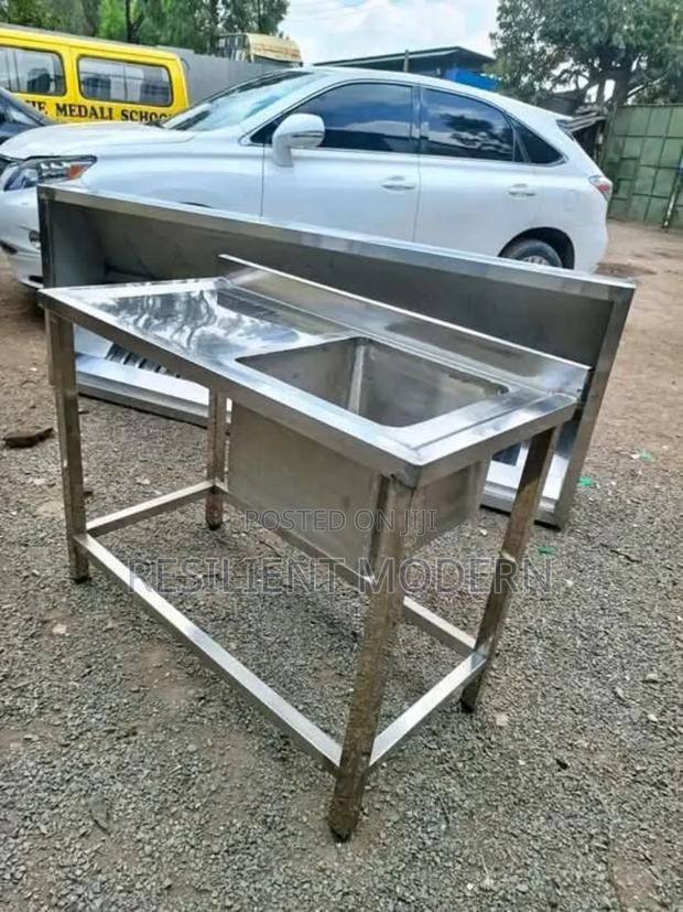 Stainless Steel Single Sink - main view