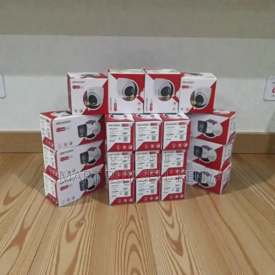 Hikvision 2mp Smart Hybrid CCTV Camera Voice Recording 24/7 Color Cam