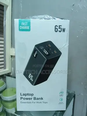50000mah 65w Type C Fast Charger Power Bank for Laptop.