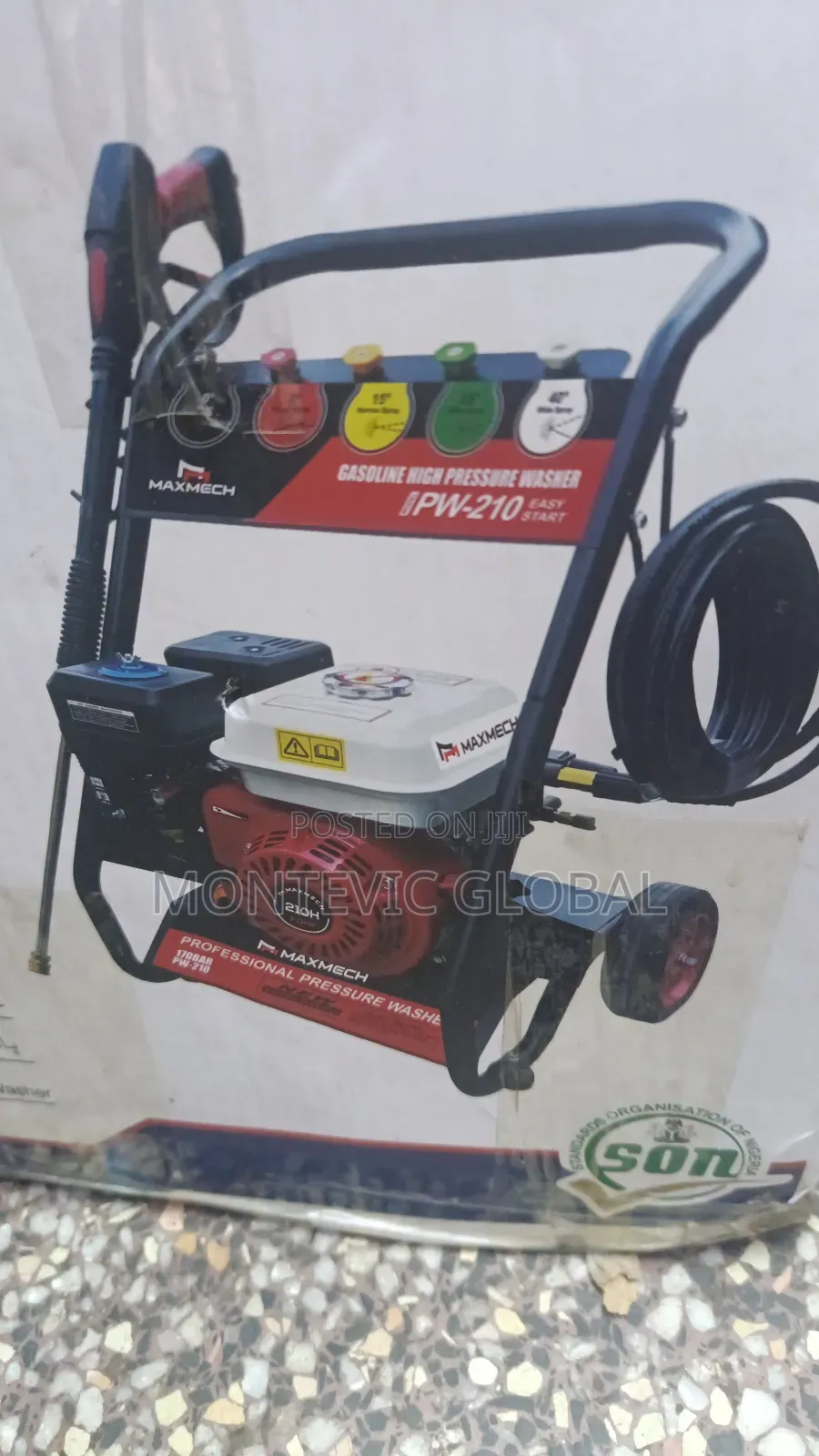 Maxmec Gasoline High Pressure Washer