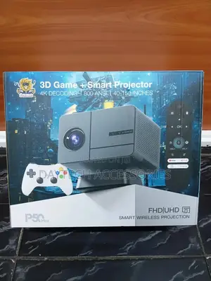P50 Max Game Projector Full Auto Focus1080p Gaming Projector 2gb+16gb