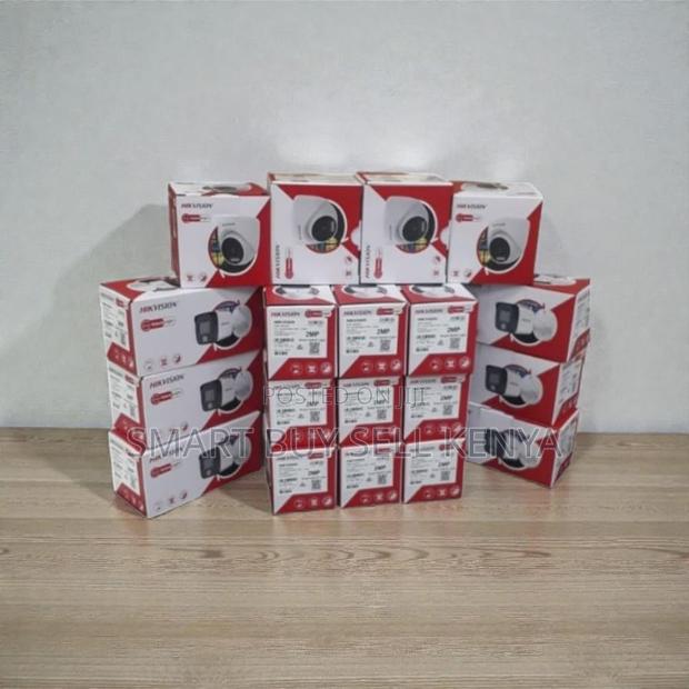 Hikvision 2mp Smart Hybrid CCTV Cameras With Motion Detection Alerts - main view