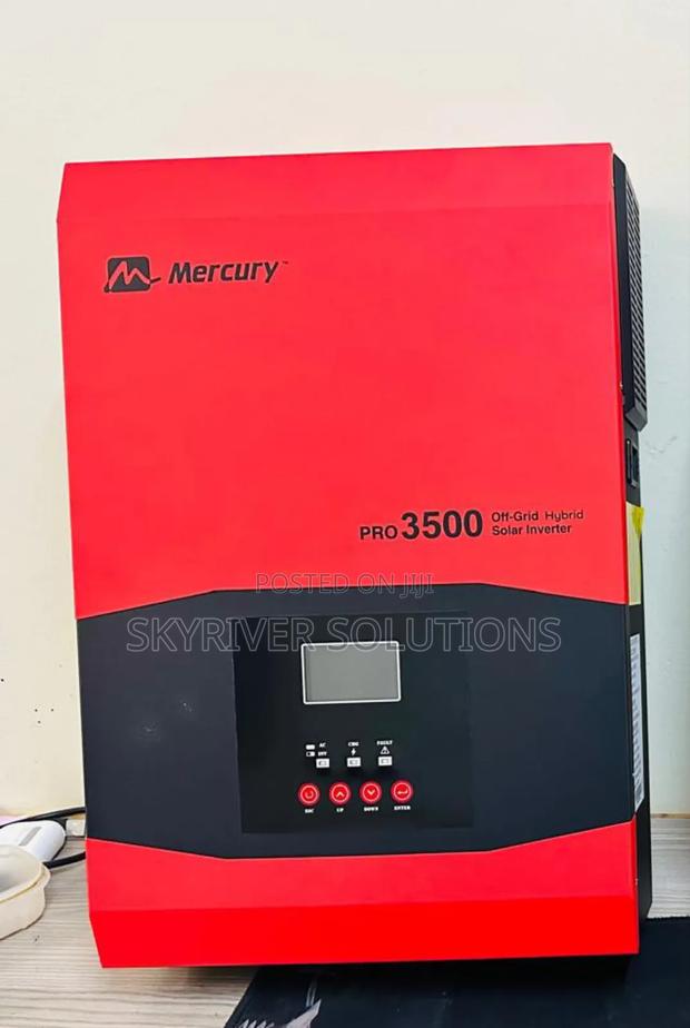 Mercury Pro 3500 Off‐Grid Hybrid Solar Inverter