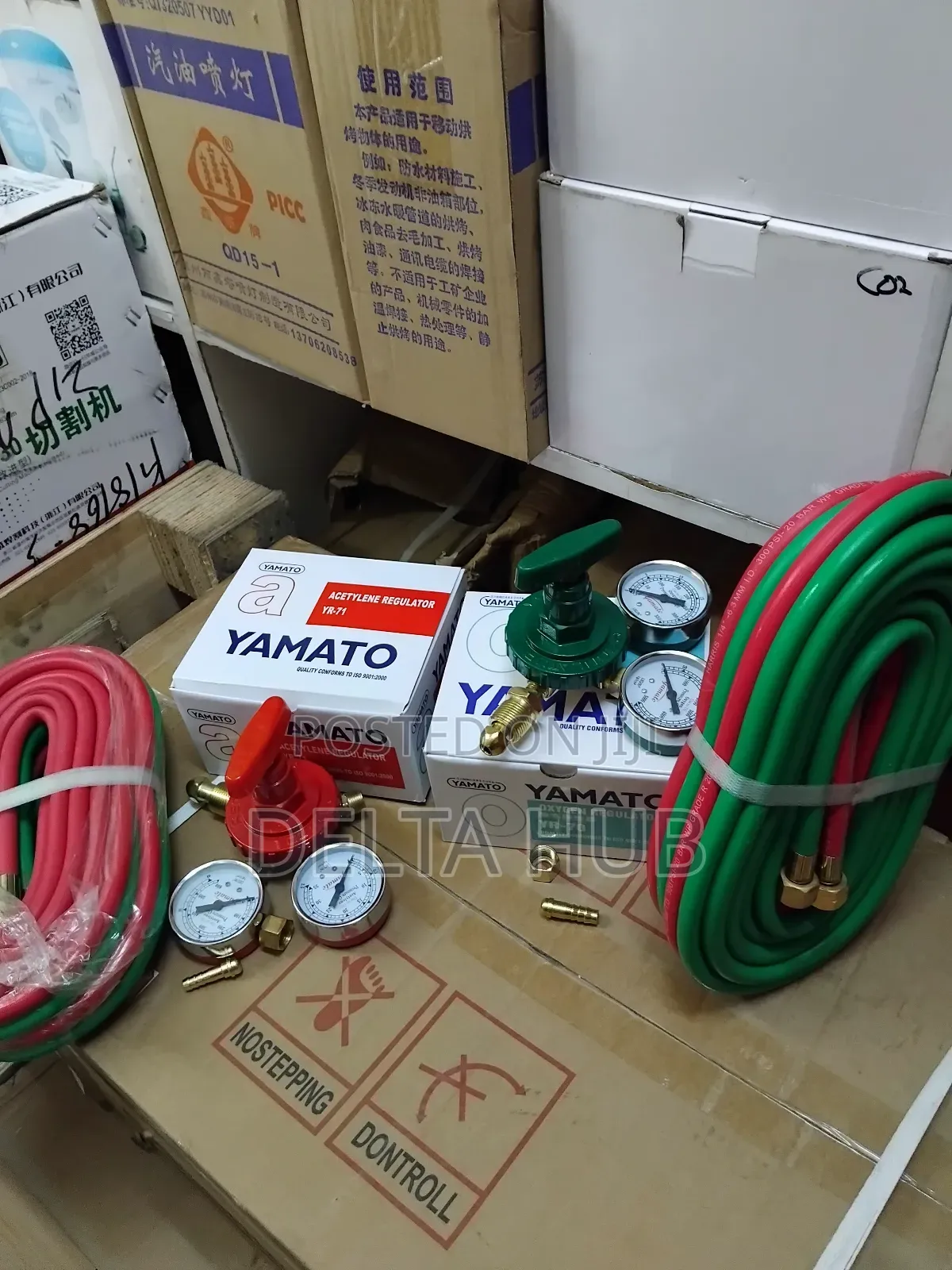 Industrial Oxy-acetylene Regulator Pack