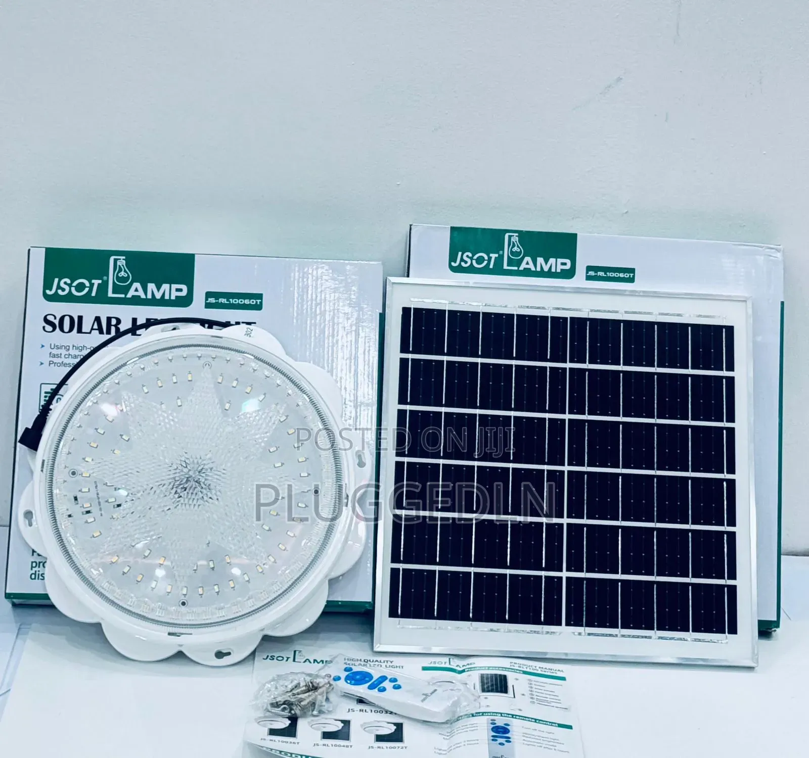 Jsot 100w Solar Ceiling Light Kit.