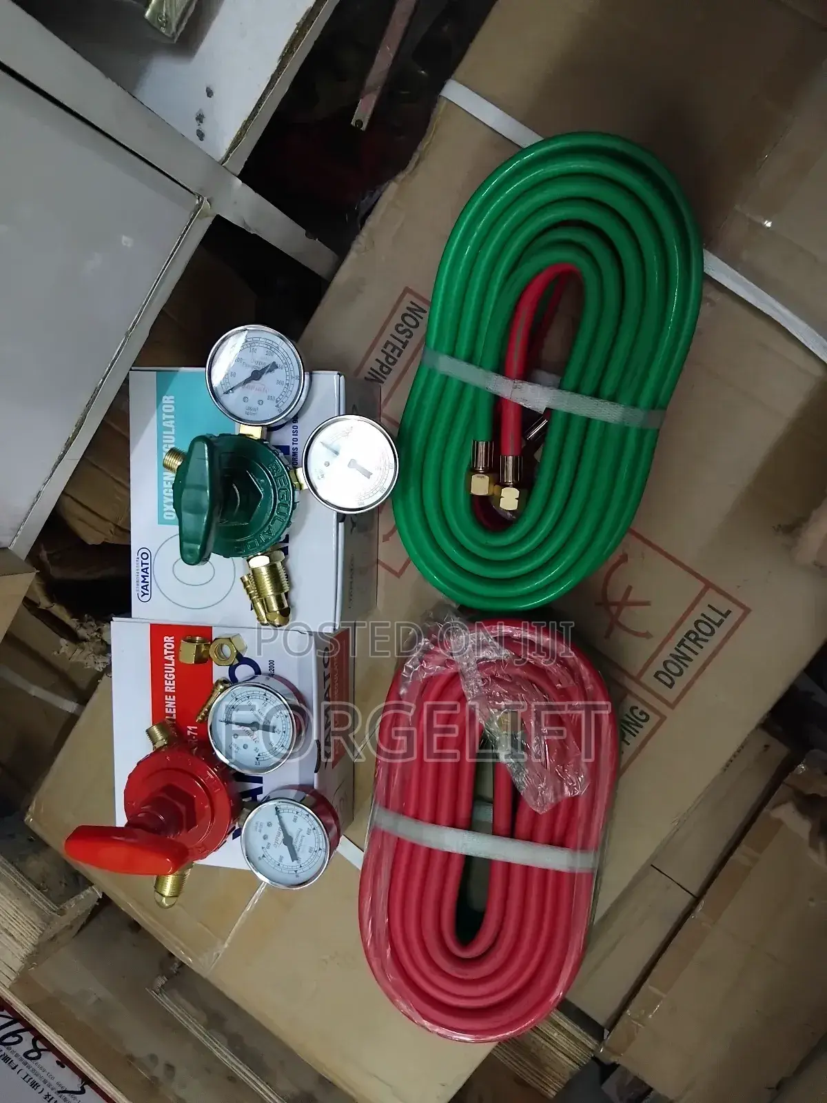 Premium Oxygen &Acetylene Regulator Pair