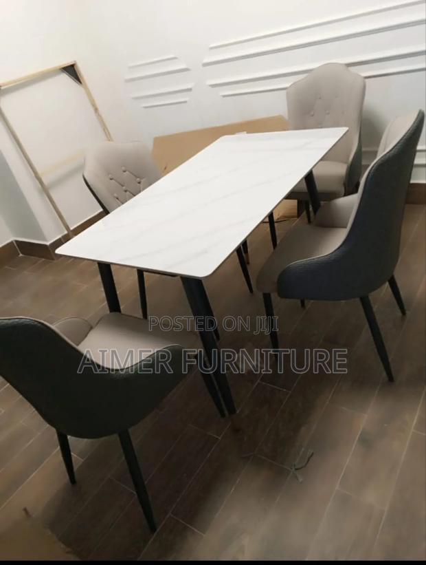 4-seater Marble Dining Table