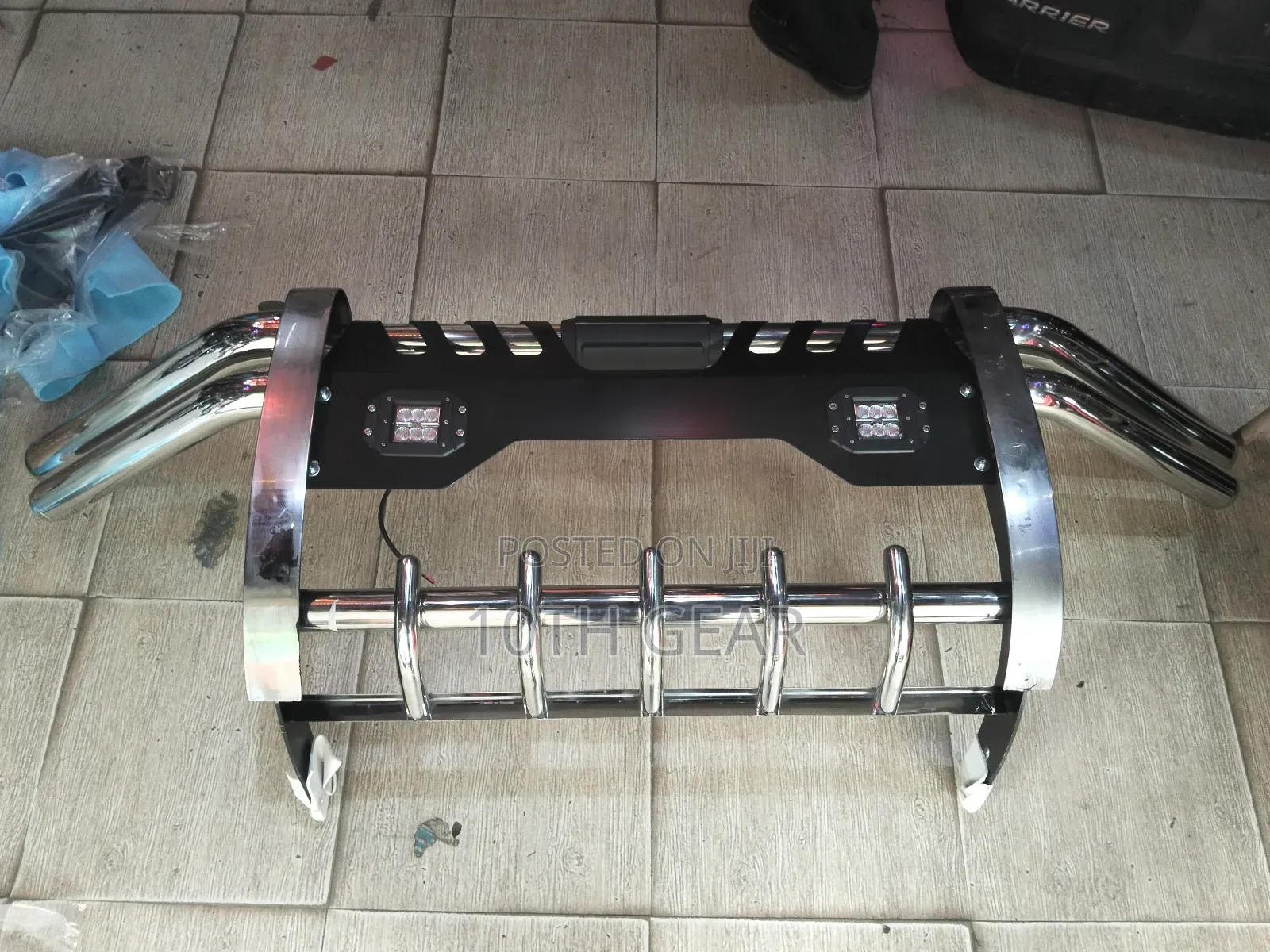 Universal Bullbar With Spotlight