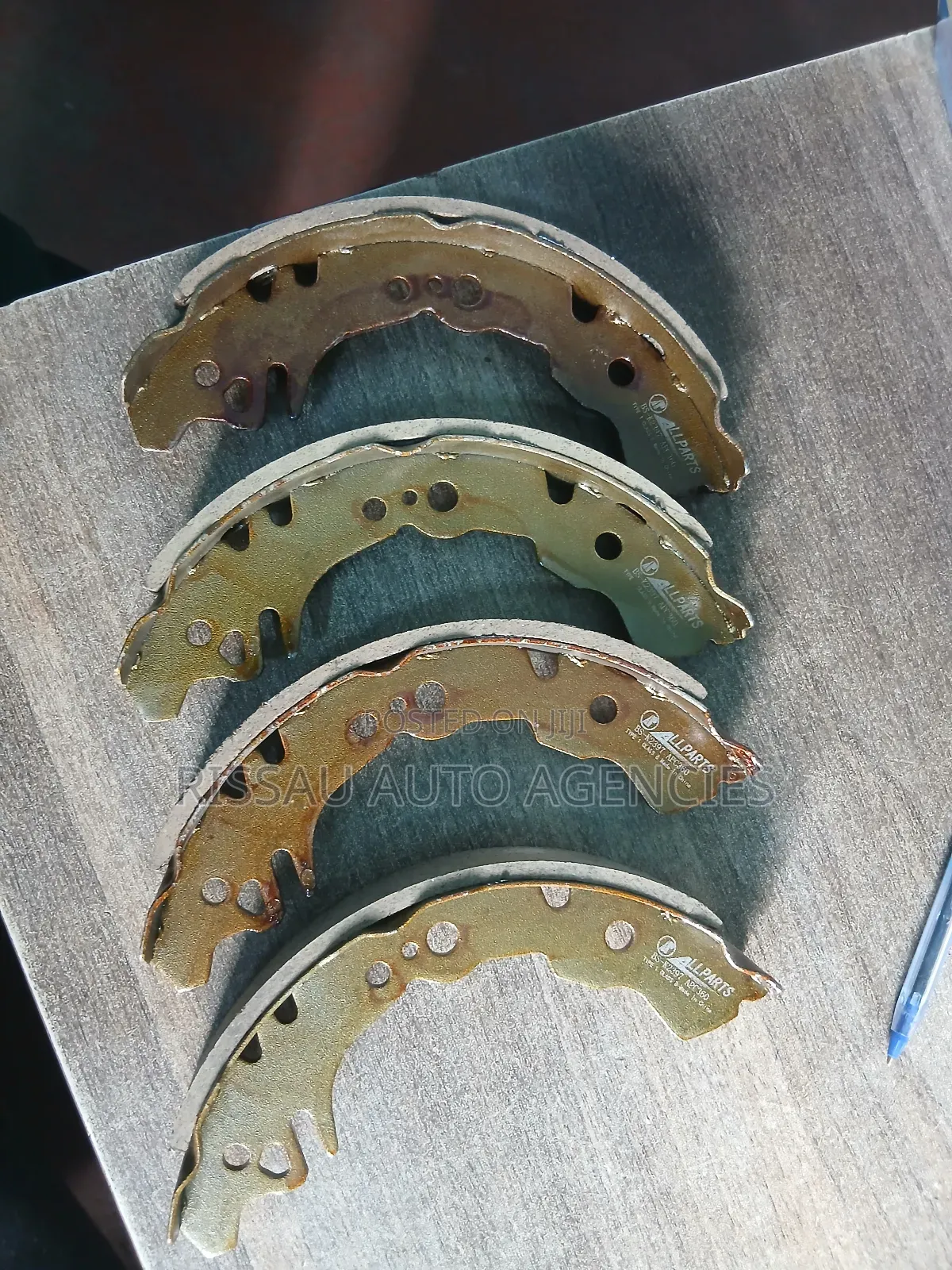 Toyota Passo/Daihatsu Mira 4wd Rear Wheel Allparts Brake Lining .